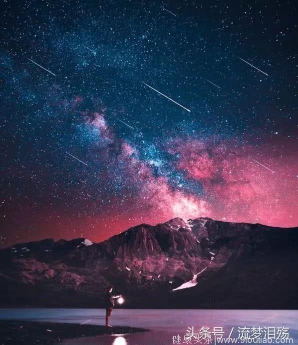 心理测试：选择一张你认为最美流星夜景图，测对方眼中的你！