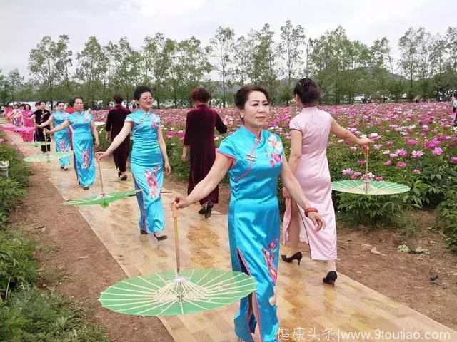 平凉华亭“美丽花乡养生砚峡”芍药观光采摘节开幕式颜值爆表