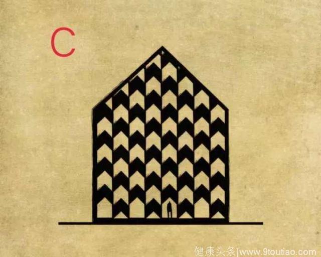 心理测试：4栋房子，你最喜欢哪一个？测出你最真实的状态！