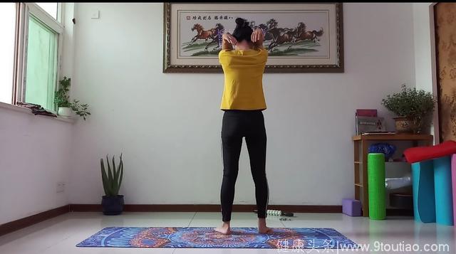 瑜伽基础第7讲：肩旋转练习 缓解肩颈紧张僵硬 缓解肩周炎