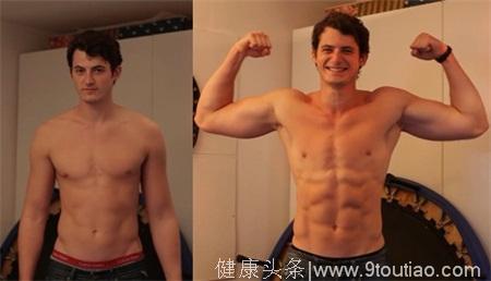 健身增肌14斤，从瘦弱再到肌肉身材，他仅用了15周时间