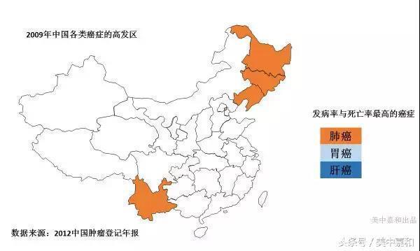 图解“癌势力”｜2018最新中国“癌症地图”