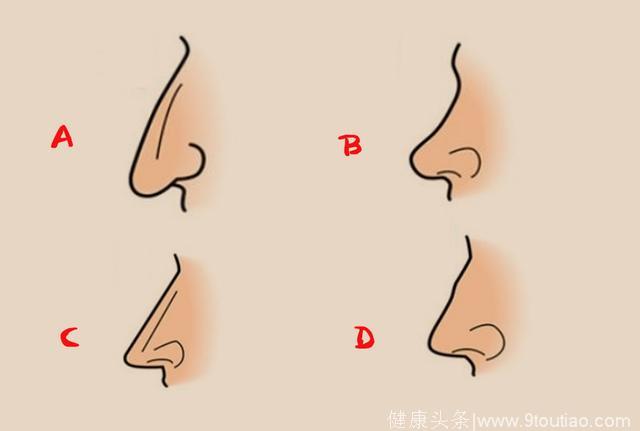 心理测试：选择与你相似的鼻子，测出你的个性