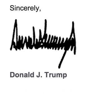 特朗普为何酷爱“晒签名” 背后这层含义你知道吗