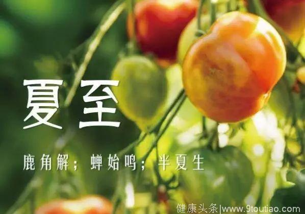 夏至、冬至都是一年中养生的关键时刻！