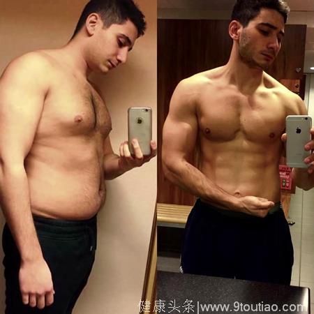 暴饮暴食从168斤涨到184斤，健身3个月成功蜕变成150斤的肌肉男