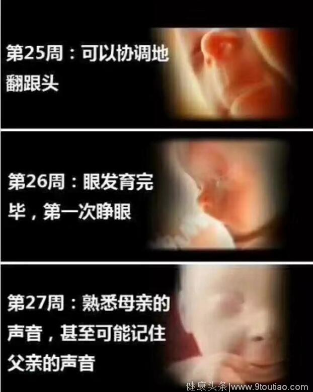 孕妈十月怀胎，详解每周小宝宝在妈妈肚子里发生了哪些变化，实用