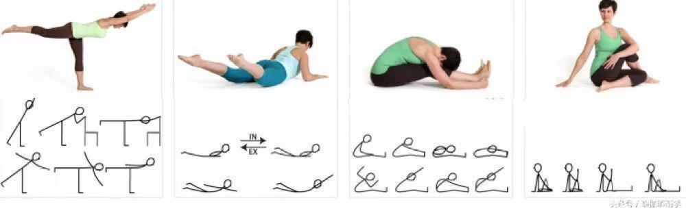瑜伽中拉伤风险最小，效果最好的20个体式（附练习方法小人图）