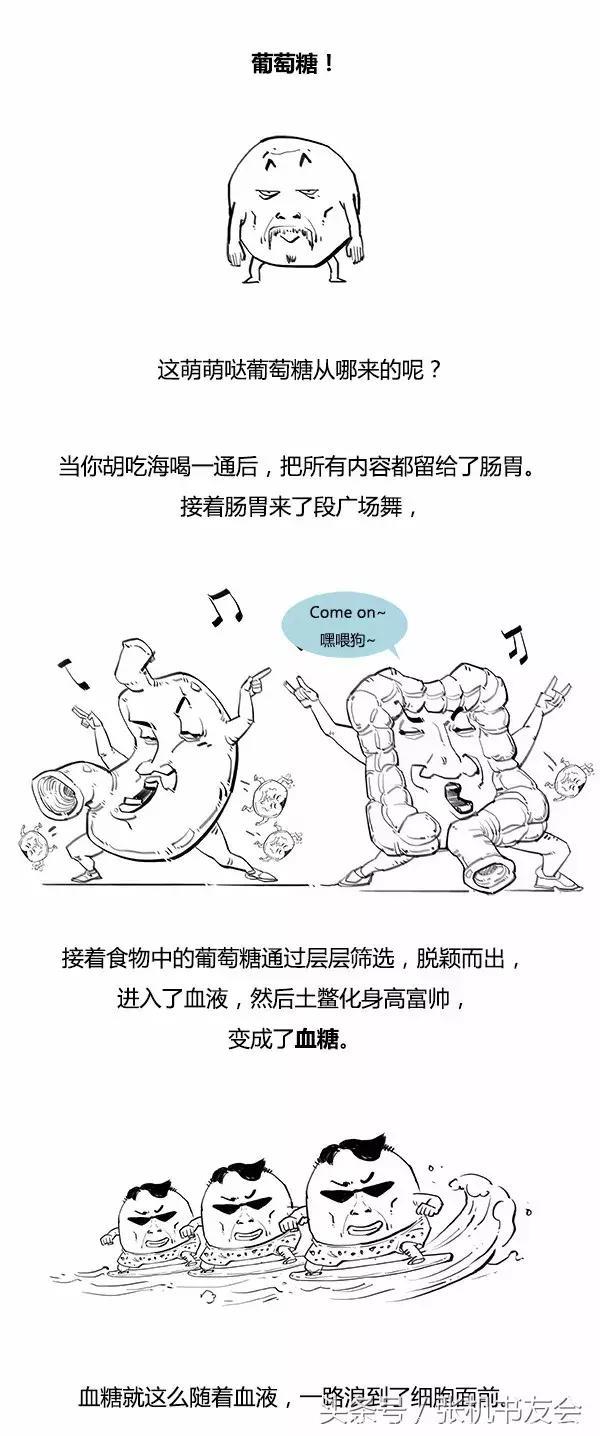 糖尿病是怎么来的？通俗易懂漫画版