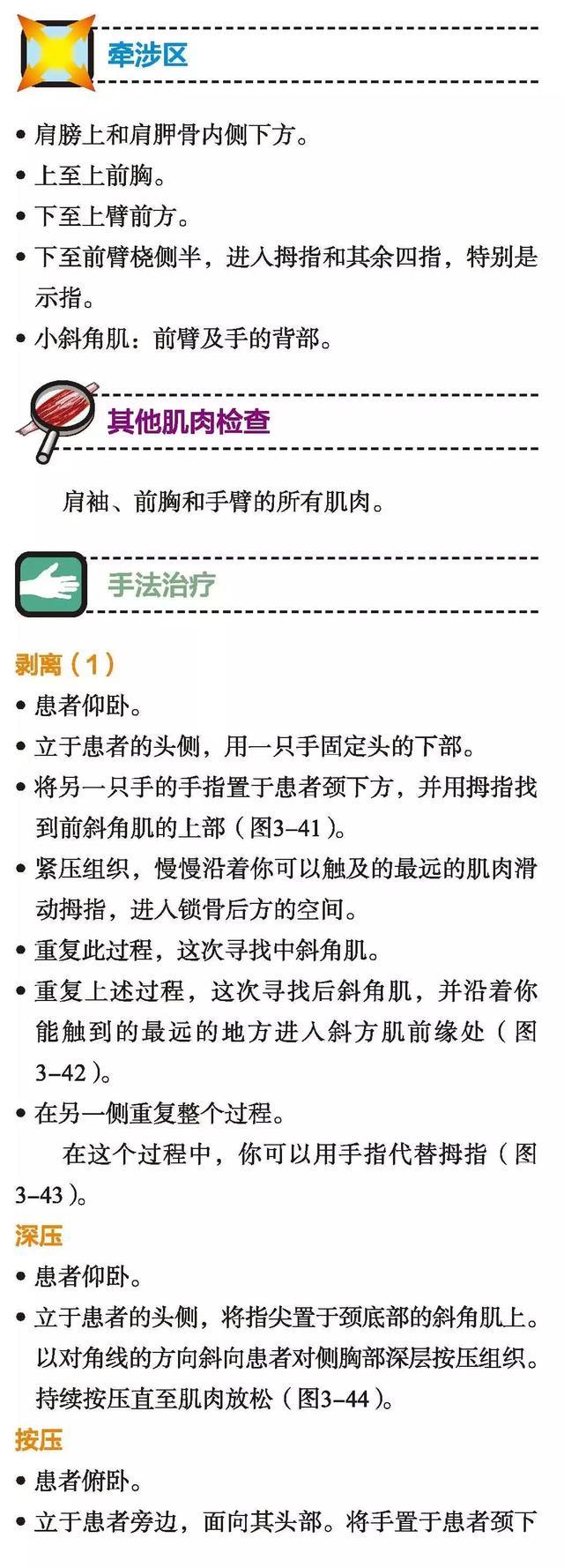 超详细颈椎手法治疗，高清真人演示解剖！