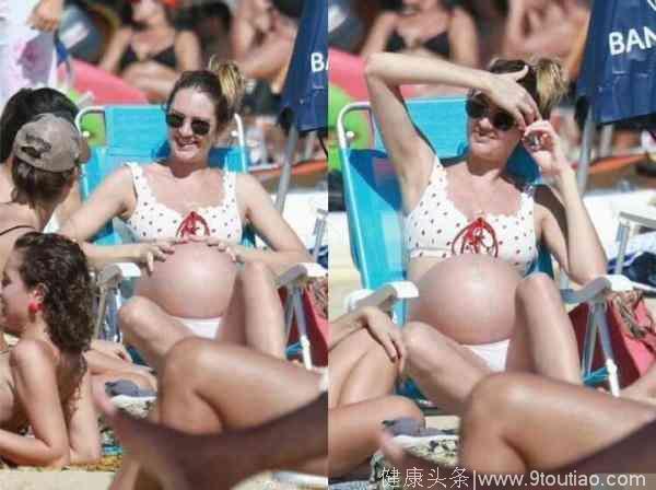 维密天使告诉你超模怀孕的样子，怀孕只胖肚子！