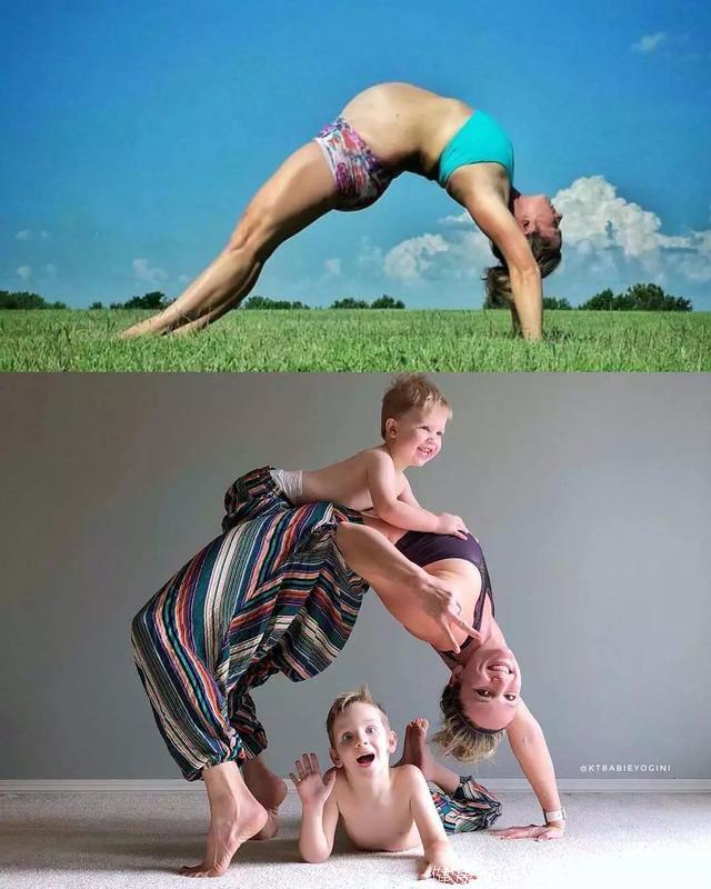 辣妈裸体瑜伽照走红：33岁生4个娃，练习瑜伽11年，原来这才是辣妈最正确的打开方式！