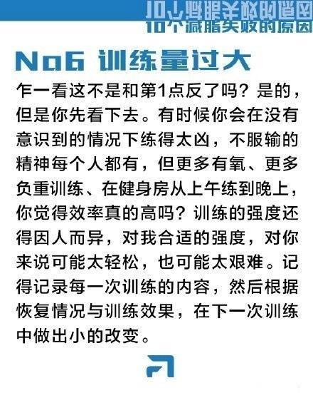 你可能掉进误区了！看看减脂失败的原因你中了没！