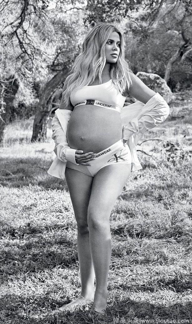 卡戴珊姐妹因PS被质疑，为啥相继怀孕，一人挺孕肚，一人无孕肚？