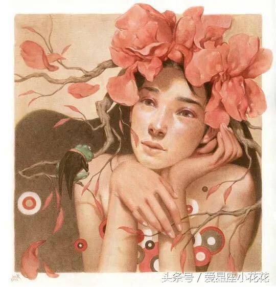 心理测试：你读懂哪一张女孩内涵画，测你现在的状态适合谈恋爱吗