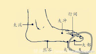 养生系列之穴位篇28：隐白、大都、太白、公孙之说