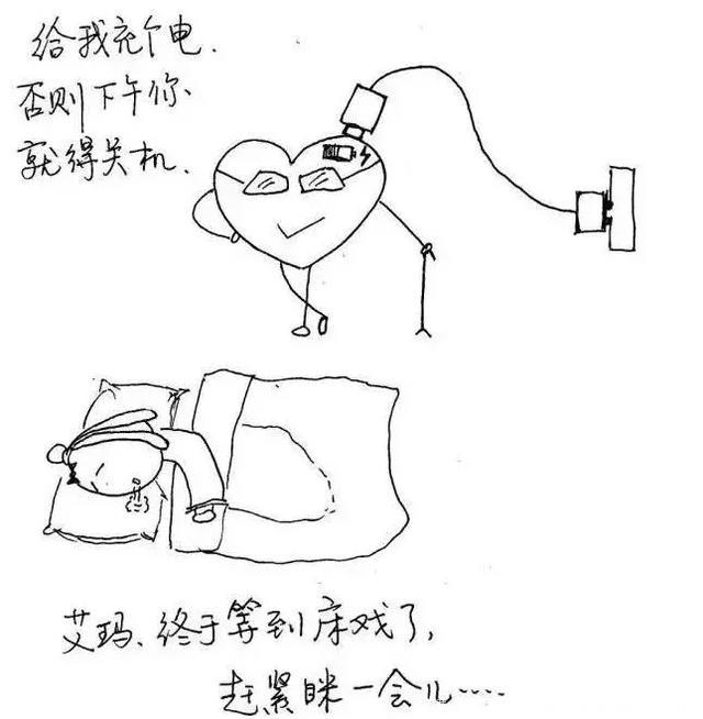 子午流注十二时辰养生漫画图解