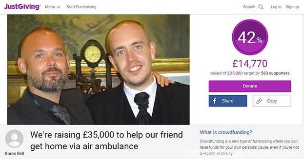 38岁癌症社工被困海外 网友捐款助其回家