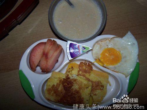 学生早餐一周食谱做法