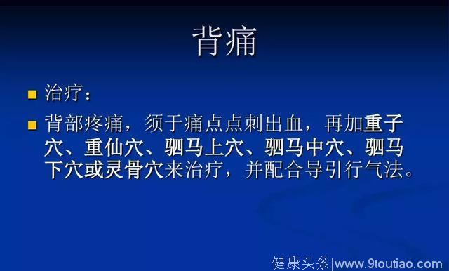 董氏针灸常见病讲义！收了吧！