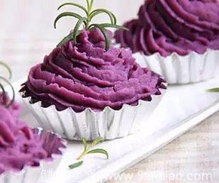 美味食谱-紫薯菜品的制作方法，好看又好吃