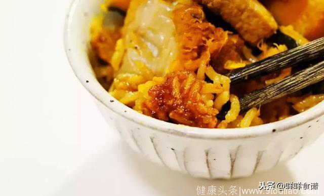 这个冬天里，最喜欢的排骨做法——电饭煲南瓜排骨饭