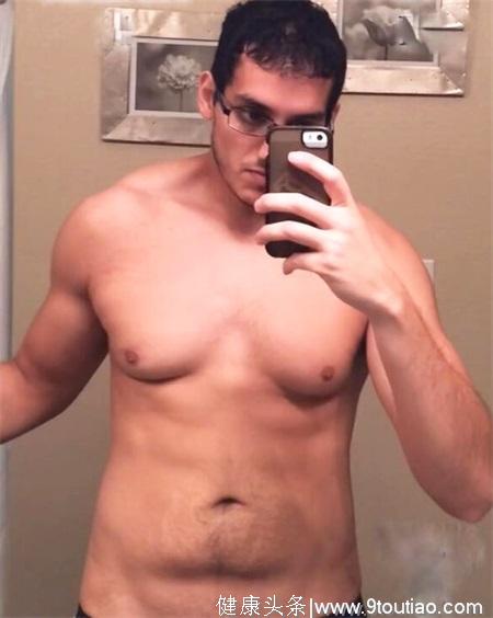 体重177斤的胖哥，决定减肥改变，健身1年肚腩变腹肌，值了
