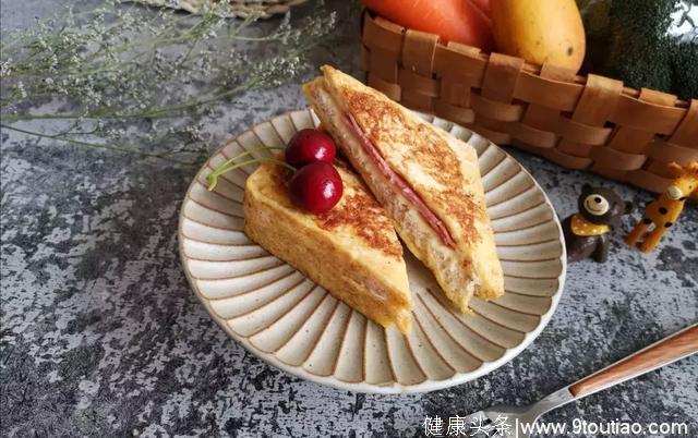 早餐芝士火腿土司的做法，精致又简单的早餐食谱及做法！