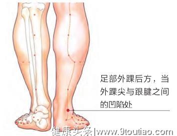 经络祛百病：3穴位治疗下肢痿痹、足跟痛