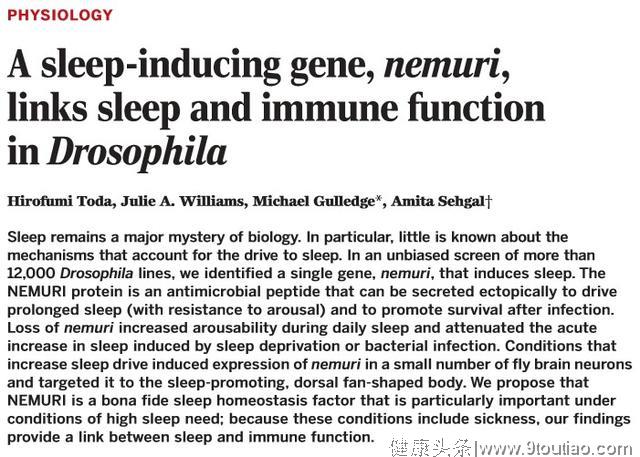 专家告诉你：多睡觉，感冒都好得更快。
