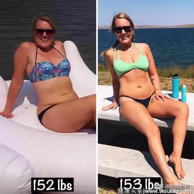 妹子晒瑜伽对比照：同样的体重，差别究竟有多大?