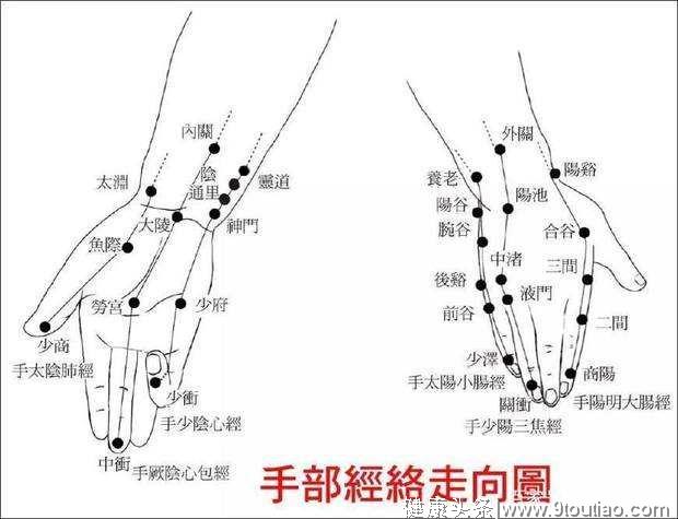 人体经络速记口诀，身体的各个穴位，中医经典