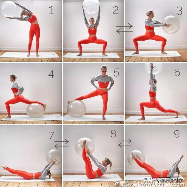 9套瑜伽减肥序列，总有一套适合你！
