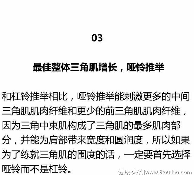 全身各部位肌肉最佳训练动作，值得你浪费时间练！