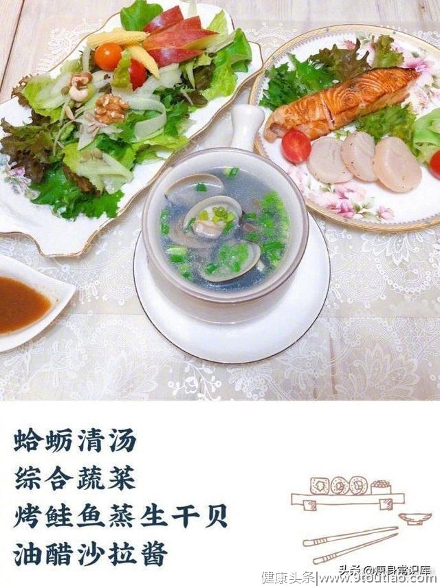 【一周减肥食谱】要瘦没有别的捷径，只有饮食控制和运动！