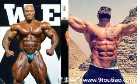 健美肌肉男与普通健身肌肉男，对比腹肌，为何两者差距那么大？