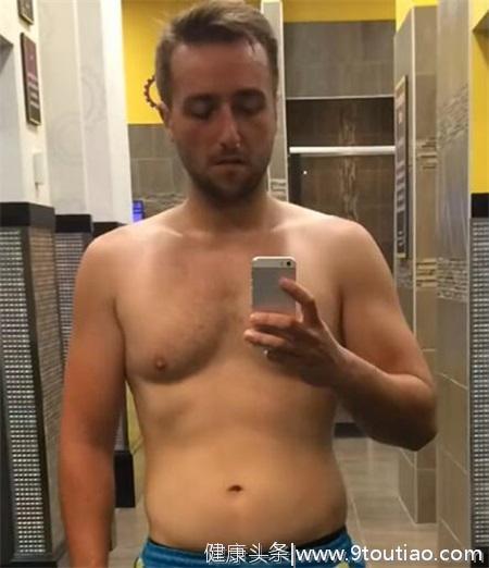 变胖的大叔决心减肥改变，健身90天后，身材前后差距一目了然