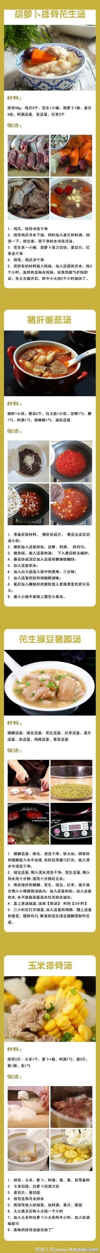 【36款汤羹的做法】美味又养生，每天不重样！