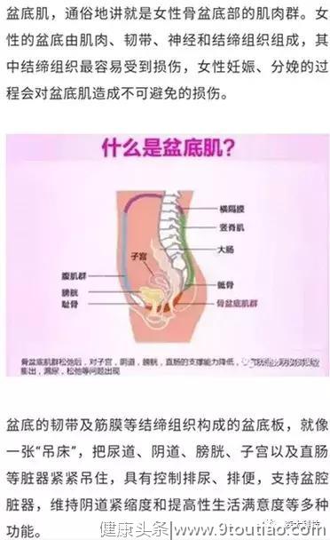 想要有一个好的性生活：产后修复盆底肌的重要性