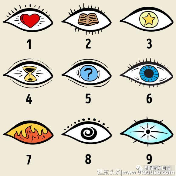 【测试】选择一只眼睛的符号，测你隐藏性格
