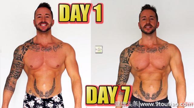 奇葩挑战！肌肉男连续吃31天快餐并记录身材，最后变成什么样?