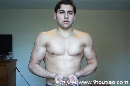 160斤肌肉小哥，变胖后制定2个月减肥计划，健身60天后看他变化
