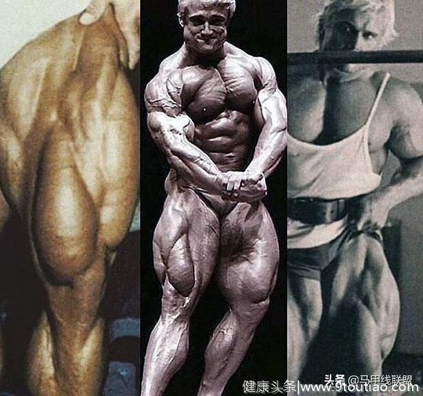 他的年龄已经60岁，却坚持着练腿，拥有一身强壮的肌肉！