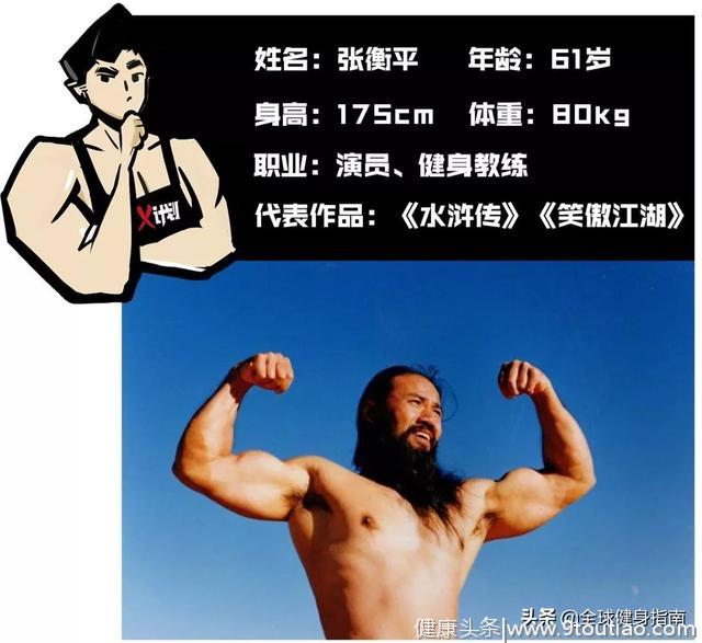 谁说中国演员不健身？肌肉老戏骨身材吊打一票流量小生！