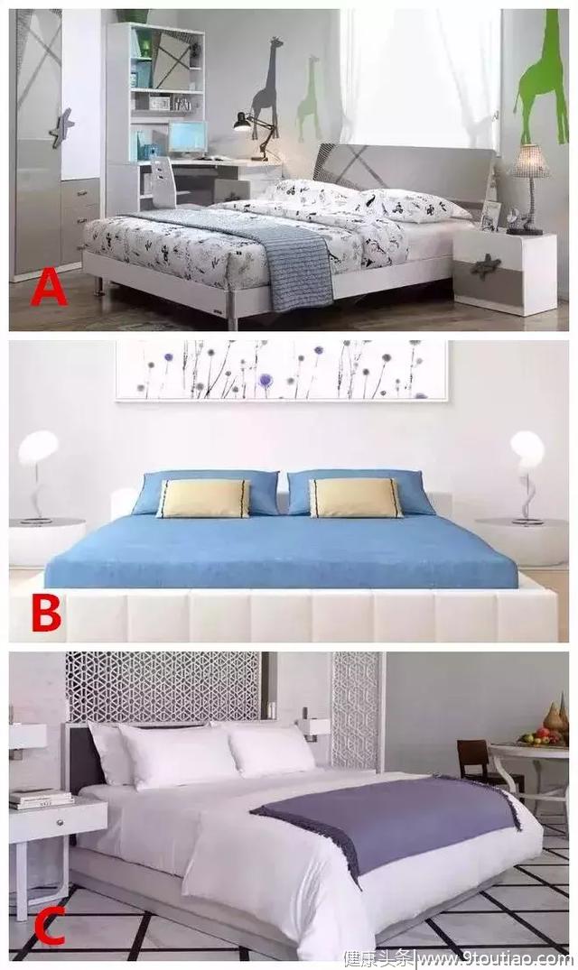 心理测试：凭直觉选一张床，测试你在感情上是否会被骗？