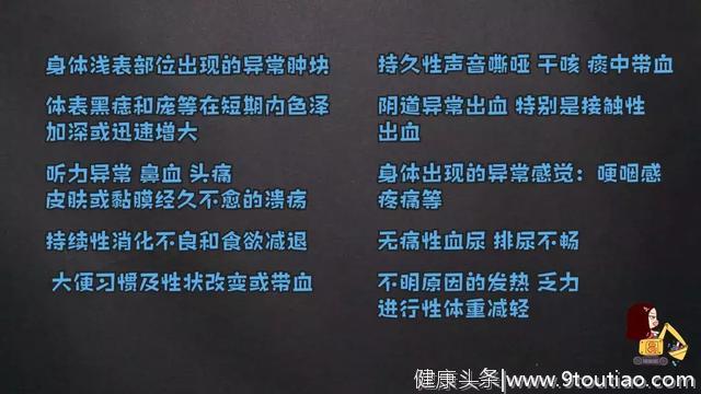 如何更早发现癌症？别忽视身体的这些异常信号