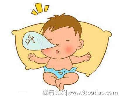婴幼儿睡觉打呼噜并不是睡得香，很有可能是发生疾病的前兆