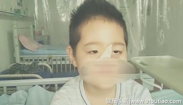 6岁男孩患上白血病，感染半张脸被切除，他却安慰妈妈“不要哭”