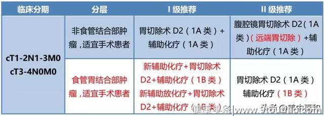 2019 CSCO胃癌诊疗指南精华来了！