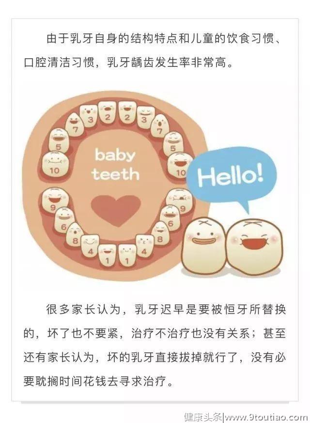 乳牙坏了不要紧？千万别再让这句话毁了孩子的牙齿！